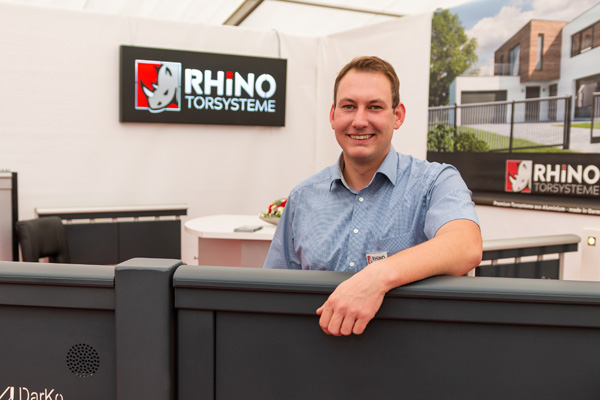 Rhino Torsysteme Geschäftsführer Simon Darming